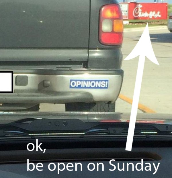 43 funny bumper stickers