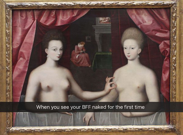 29 amusing snapchats at museums