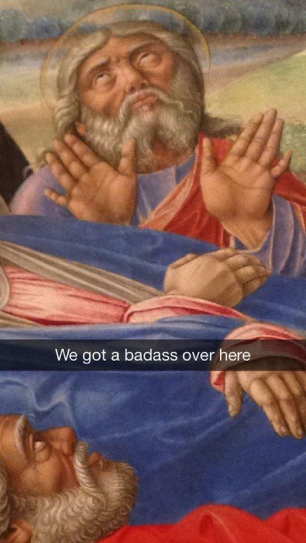 29 amusing snapchats at museums