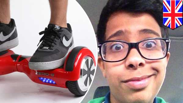 A "swegway" (also known as a hoverboard) is a Segway without handles. Whatever you call it, these electric skateboard-like devices are illegal on public streets in Britain and are believed to be highly dangerous. In early December 2015, Nawaf Al-Tuwayan, a 15-year-old who lived in London, used one to make a trip to the store to get some milk for his mother. Witnesses say he looked unsteady on the device and fell in the middle of the road, only to be hit by a double decker bus and dragged 200 yards. His was the first known death of its sort in England. (In October 2015, a 6-year-old was killed while riding a hoverboard in the UAE).