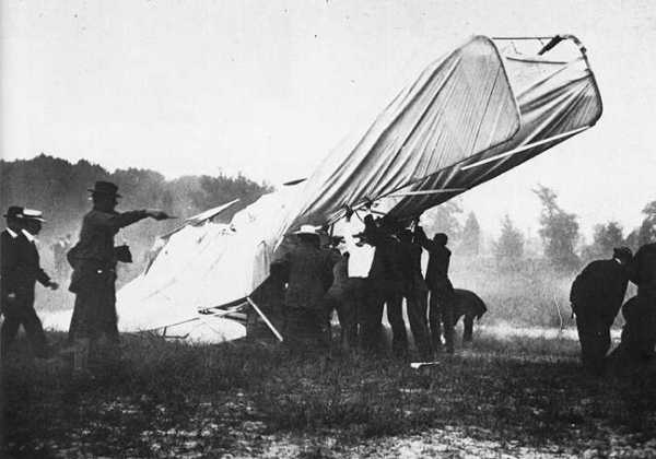 Orville and Wilbur Wright, aka the Wright Brothers, are forever associated with the first airplane flights in modern times. However, a lesser known fact is that Orville was responsible for the first passenger death. Thomas Selfridge was United States government representative to the Aerial Experiment Association, which was investigating air travel for military use. On September 17, 1908, Selfridge was the passenger in an airplane piloted by Orville Wright as part of a test. The propeller split and the plane went into a nosedive and crashed. Orville was severely injured but recovered; Selfridge fractured his skull in the accident and died several hours later.