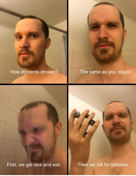 13 Hilarious Memes About How Different People Take Showers