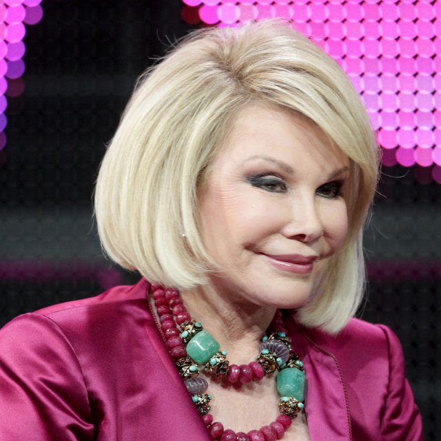 Joan Rivers:

Rumor has it that instead of deodorant, Joan Rivers used to spray her pits with a mixture of vodka and water. Hmmm.