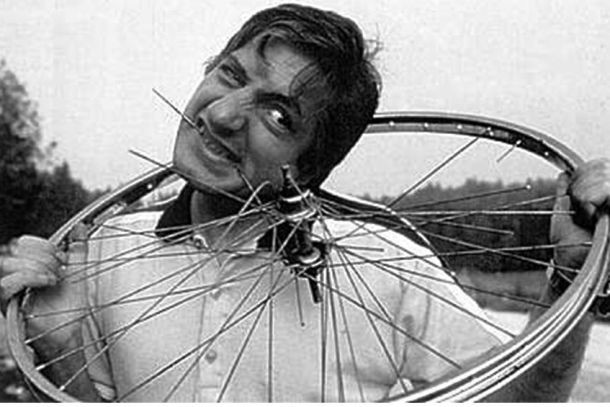 Known as Monsieur Mangetout (“Mr. Eat-All”), Michel Lotito was a French entertainer, famous for deliberately consuming indigestible objects. His performances involved consumption of metal, glass, rubber, and other materials. He disassembled, cut-up, and consumed bicycles, shopping carts, televisions and even a plane Cessna 150. It is estimated that between 1959 and 1997, Lotito had eaten nearly nine tons of metal.