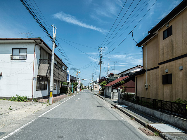 the Empty ghost town of fukushima,