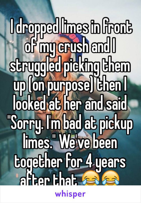 20 Ridiculous pickup lines that actually sealed the deal