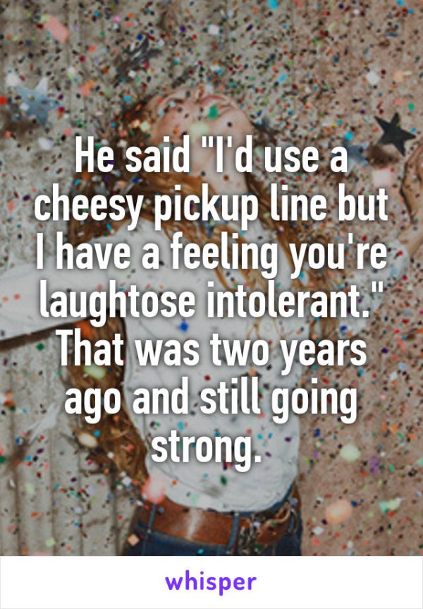 20 Ridiculous pickup lines that actually sealed the deal