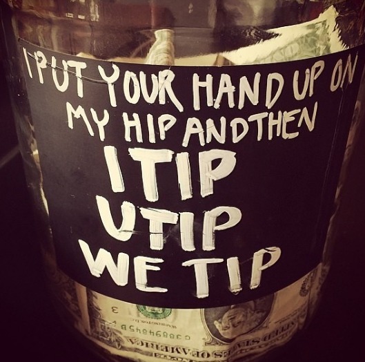 26 Genius Tip Jars Designed to Get People to Give More Money