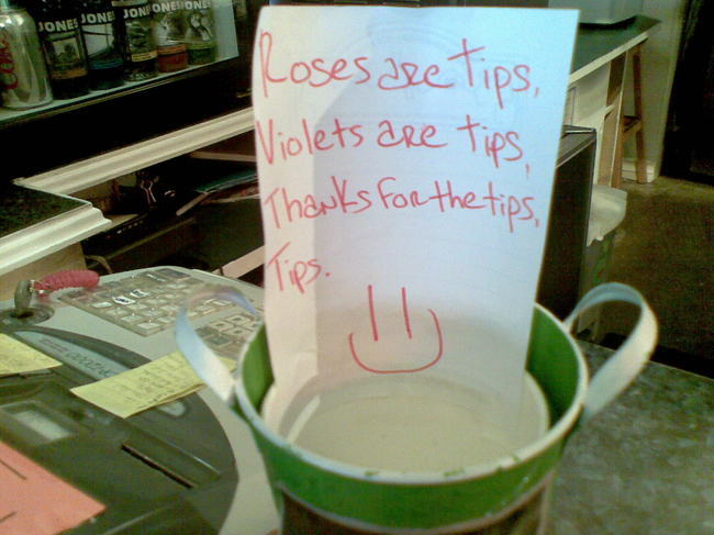 26 Genius Tip Jars Designed to Get People to Give More Money