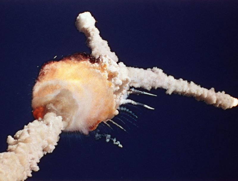 In 1986, viewers looked on as the Challenger shuttle exploded nearly a minute after takeoff.

It's heartbreaking to look back on the Challenger, which went into flight on January 28, 1986. Seventy-three seconds after heading upwards, the shuttle exploded. This happened due to cold temperatures that morning, which prevented the O-rings from working.

The mission had many goals, including expanding such expeditions to regular civilians, such as that of school teacher Christa McAuliffe, who was chosen by NASA as part of their Teacher in Space program.

Today, we look back on the crew as heroes. These people were: Christa McAuliffe, Gregory Jarvis, Judy Resnik, Dick Scobee, Ronald McNair, Michael Smith and Ellison Onizuka.