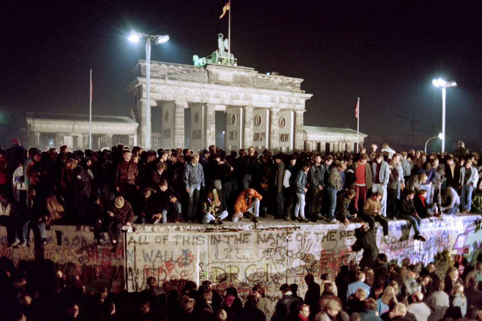 In a historic event, the Berlin Wall was finally torn down in 1989.

In November 1989, the world watched as the long awaited unification of Germany finally came into fruition. The event was celebrated by German citizens and international supporters, who described the act as the physical strike against communism.