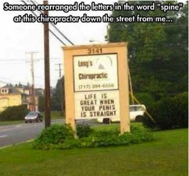 14 Signs That Fell Victim to Letter-Rearranging Pranksters