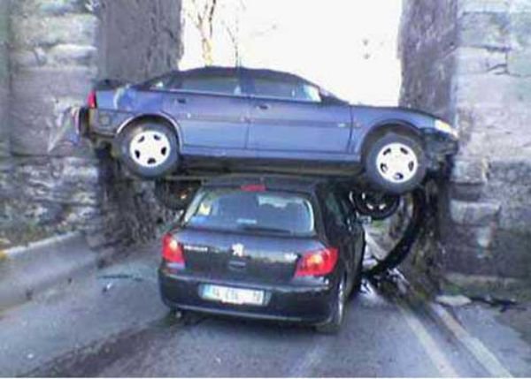 weird car accidents