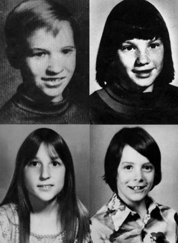 The Babysitter Killer.
Also known as the Oakland County Child Killer, he/she was responsible for the murders of at least four children. The killer was active between 1976 and 1977, in Oakland County, Michigan.
All the victim’s had been held captive for several days before their deaths and were discovered carefully placed on snow banks by the roadside. Despite multiple suspects, no one was convicted.
The case was reopened in 2012.