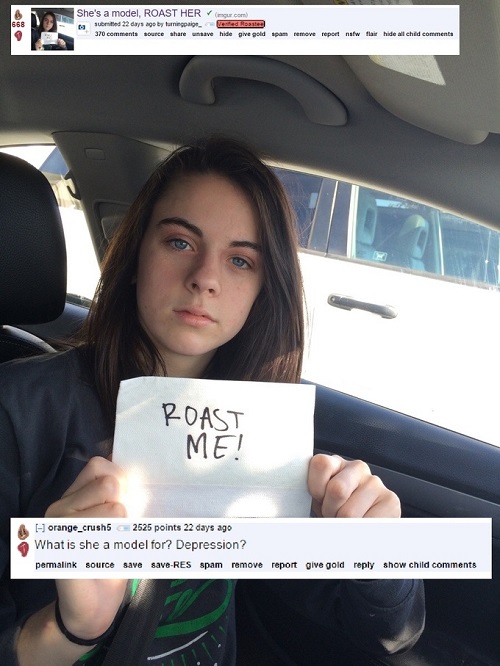 21 of the Most Brutal Burns From the Hilarious RoastMe Subreddit