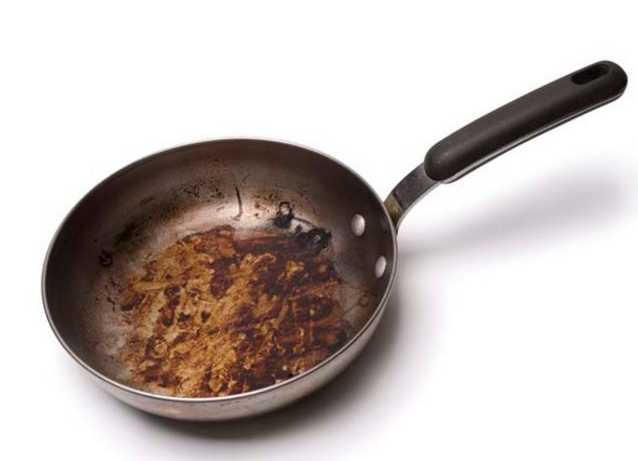 Use Coke to clean off pans covered with baked-on food.