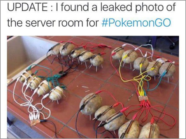 pokemon go servers meme - Update I found a leaked photo of the server room for
