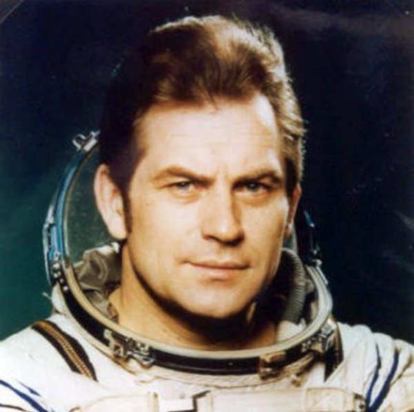 Major General Vladimir Kovalyonok described an object he saw while manning Salyut VI space station in 1981:
“When I was working… I saw something strange in a porthole one day. The object was the size of a finger. I was surprised to see it was an orbiting object. It was hard to determine the size and the speed of an object in space. That is why I can not say exactly, which size it actually was. [My partner Viktor] Savinykh prepared to take a picture of it, but the UFO suddenly exploded. Only clouds of smoke were left. The object split into two interconnected pieces. It was reminiscent of a dumb-bell. I reported about it to the Mission Control immediately.”