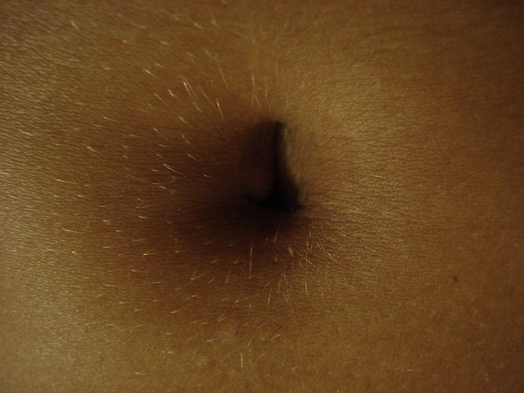 Bellybuttons are gross because they're usually not washed.