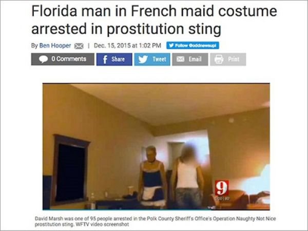 20 crazy headlines from Florida