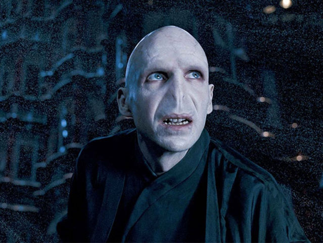 It took 2 and a half hours to completely nail lord Voldemort's no-nose look.