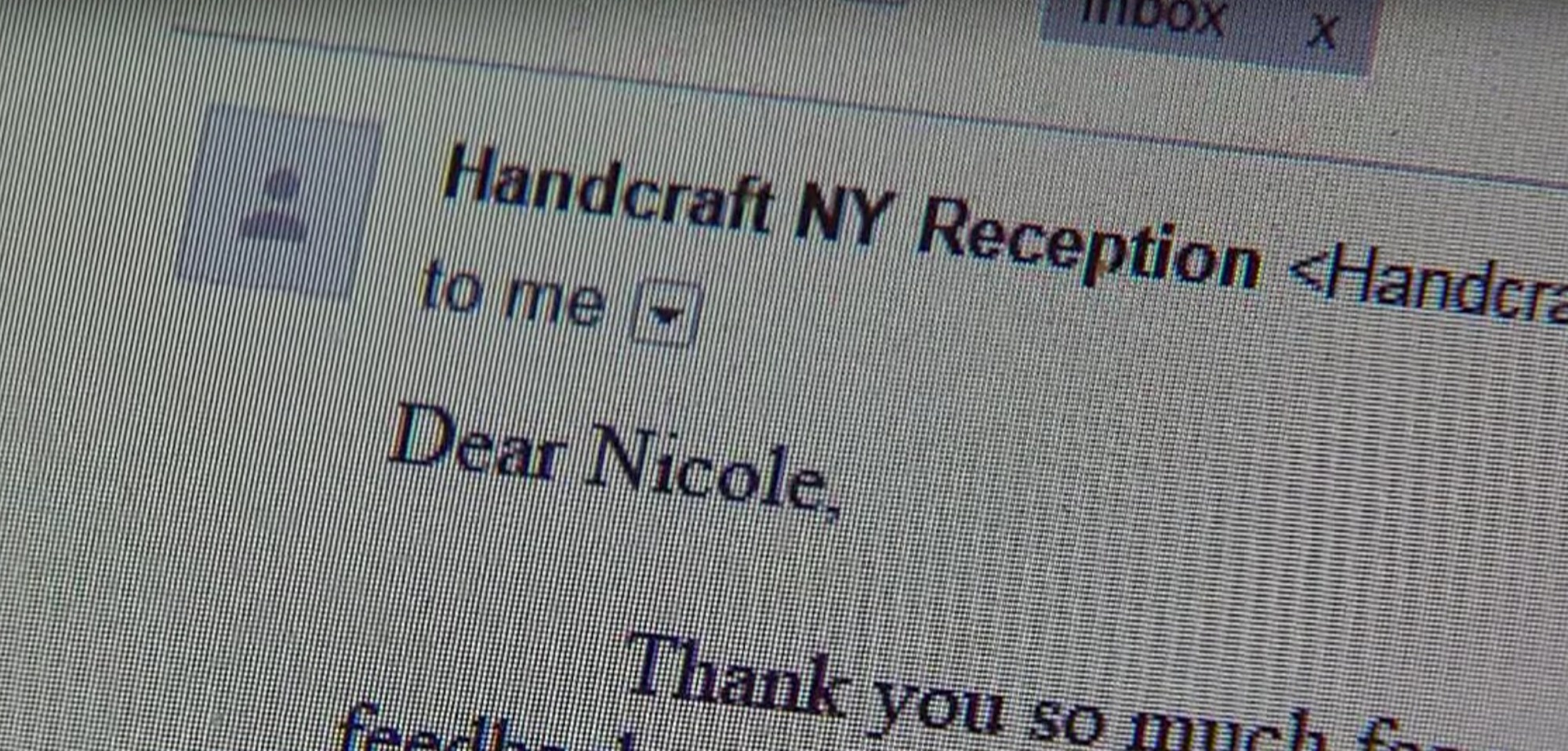 Nicole reached out to the company about the note.

She received a quick response. Handcraft apologized and told her that they'd send her a brand new pack of underwater. After being contacted by a news station, Mizrahi responded that the first step in investigating was figuring out which factory the underwear came from.