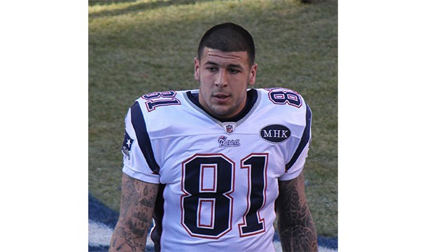 Aaron Hernandez. He got a multimillion dollar contract with the New England Patriots and then murdered his friend.