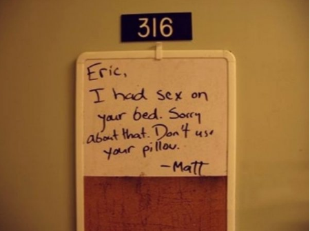 12 Terrible Roomates Who Will Throw You Into a Rage Spiral