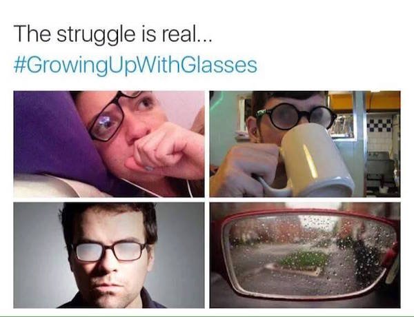 The Struggle of Growing Up With Glasses