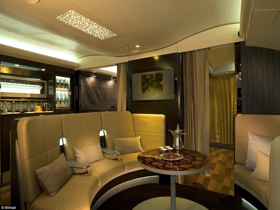 Business Class - A Hotel-Inspired Lobby

Etihad Airways looked at boutique hotels for inspiration when designing The lobby. You can relax with a private group or socialize with other guests.