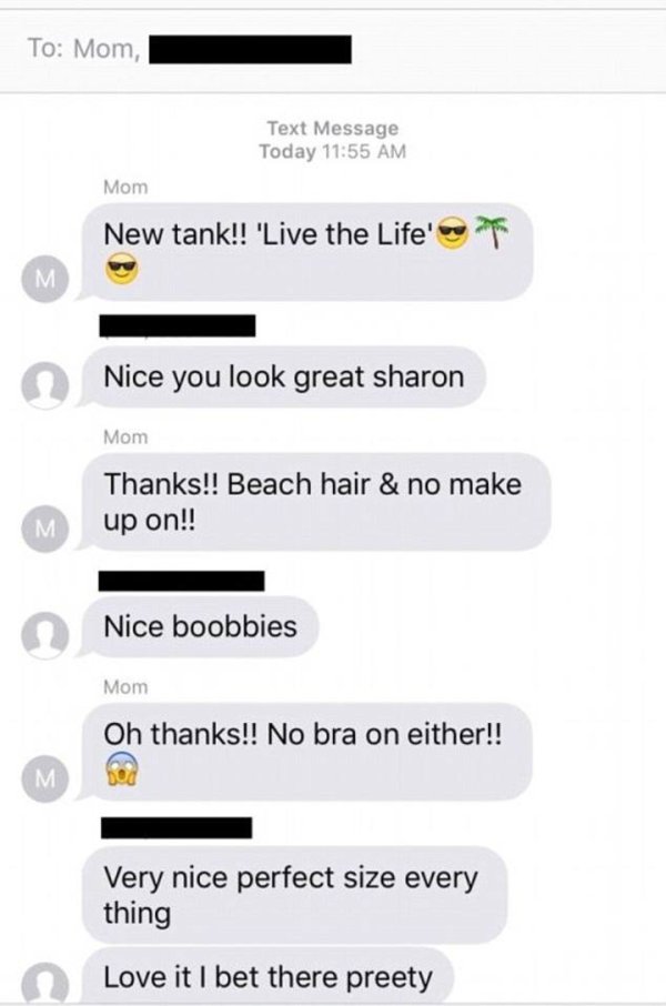 Horrified Daughter Gets Added To Her Mom’s Sexting Chat