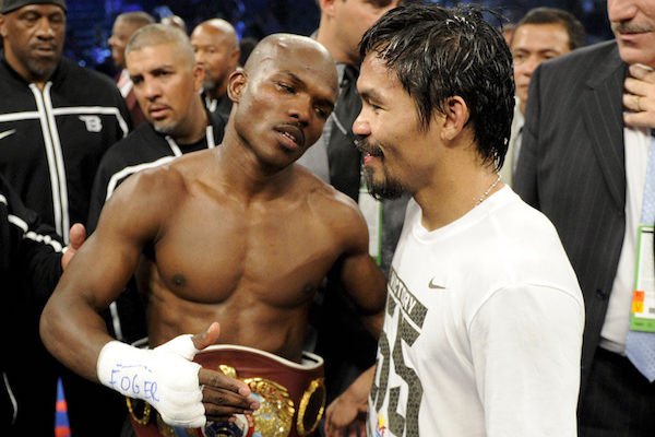 In 2012, Manny Pacquiao dominated his fight against Timothy Bradley which went to a decision and Bradley came out on top. Many have speculated that both Bradley and Pacquiao’s promoters, Top Rank, rigged the decision in an effort to get a rematch and make double the money.