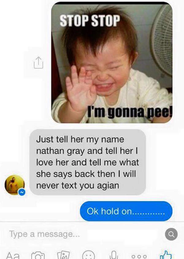 Dad shuts down world’s thirstiest idiot asking for his daughter’s number