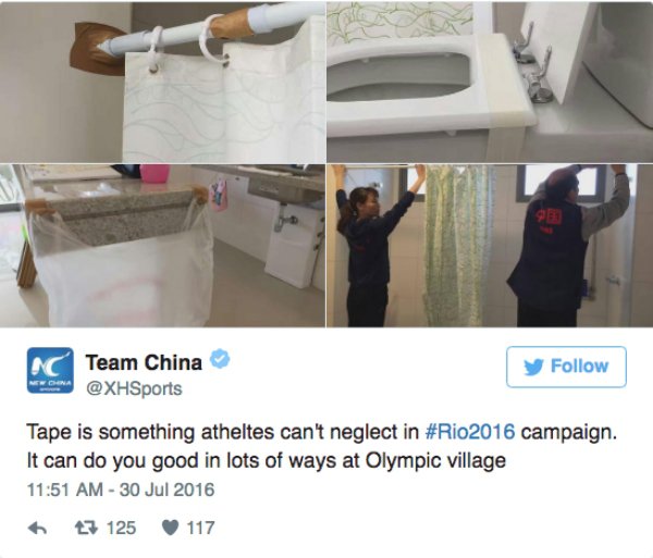 Appalling conditions at Rio Olympic village