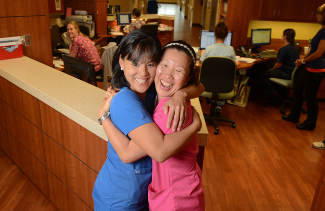 Two nurses hired within months of each other to work the same shift on the same floor at the same Florida hospital discovered they were long lost sisters from Korea, who had been separated for nearly 40 years.