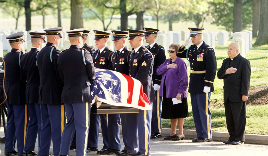 The “Arlington Ladies” volunteer to attend every military funeral since 1948 so that no soldier, sailor, airman or marine is buried alone at Arlington National Cemetery (avg. 30 funerals per day).