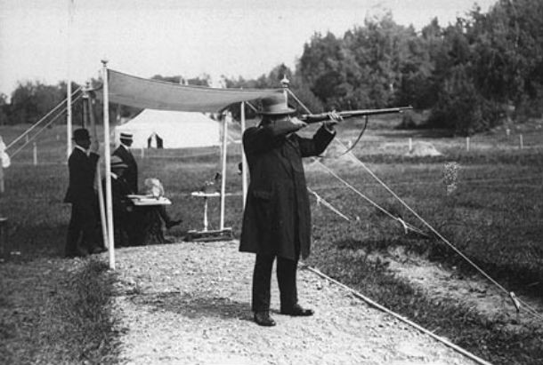 At age seventy-two, Oscar Swahn (a Swedish shooter) was the oldest sportsman to compete in the 1920 Summer Olympics. Swahn set a record that lasts to this day: he earned second place in the double shot running deer contest with the Swedish team and he remains the oldest medalist of all time