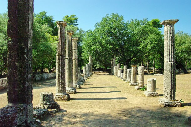 During the 2004 Olympics in Athens, the shot put was held in Olympia, site of the ancient Games, and that was the first time female athletes competed in Olympia since women couldn’t compete in the ancient Games. In the same Olympics the archery competition was held in Panathinaiko Stadium, in which the first modern Olympics were held.