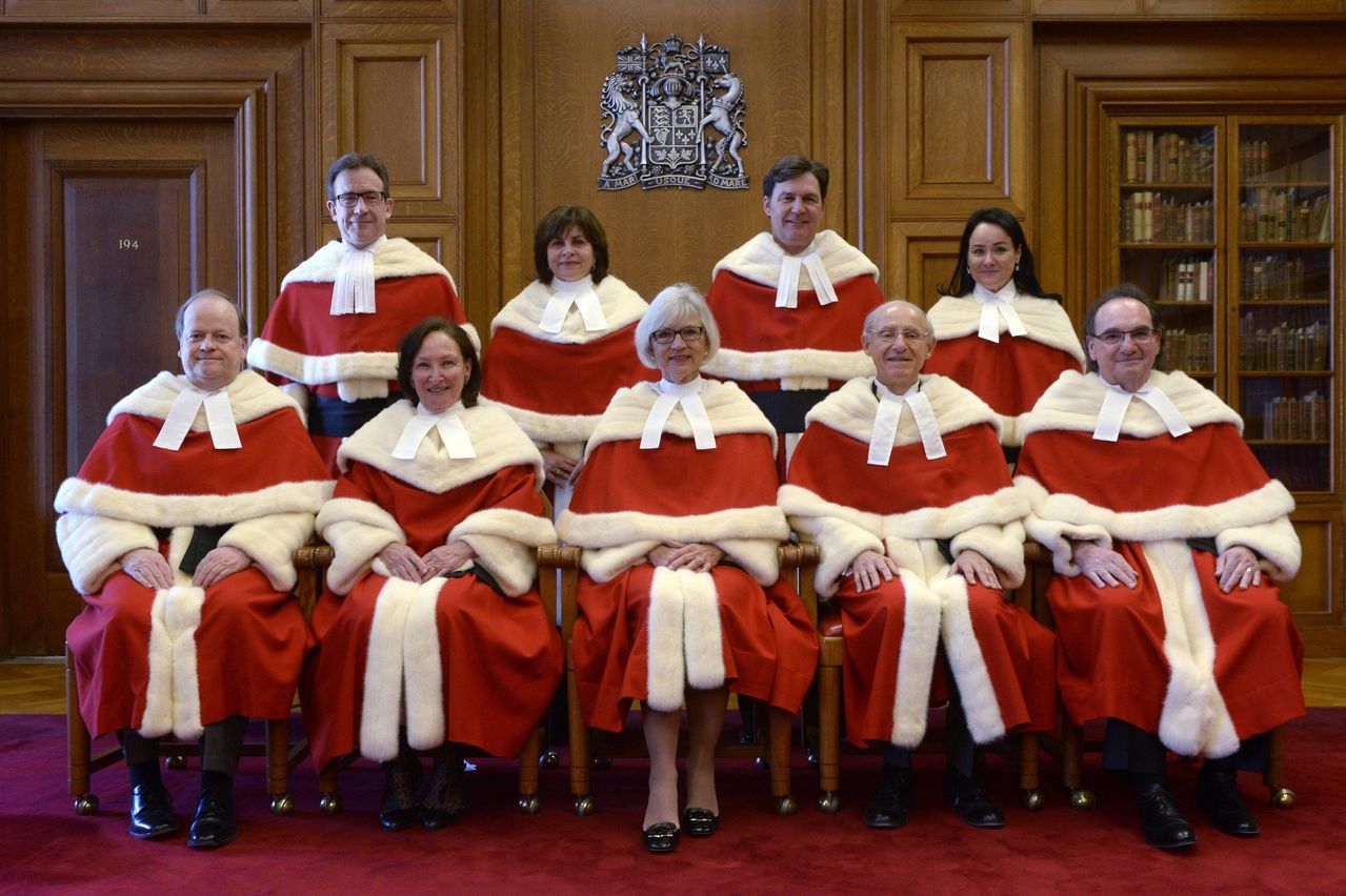 This is the how the Supreme Court Judges in Canada dress
