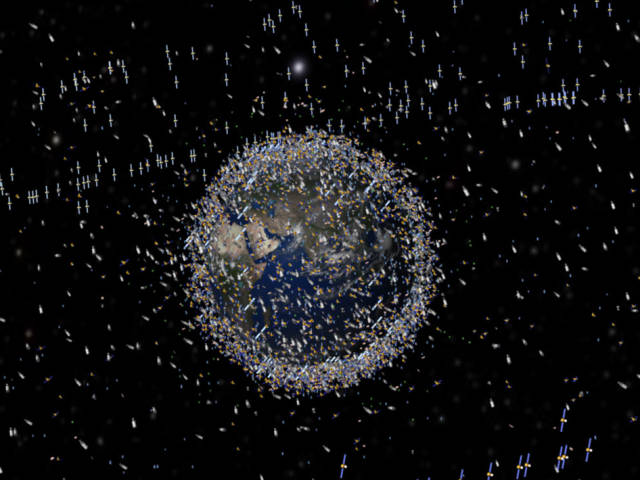 All satellites orbiting the earth right now