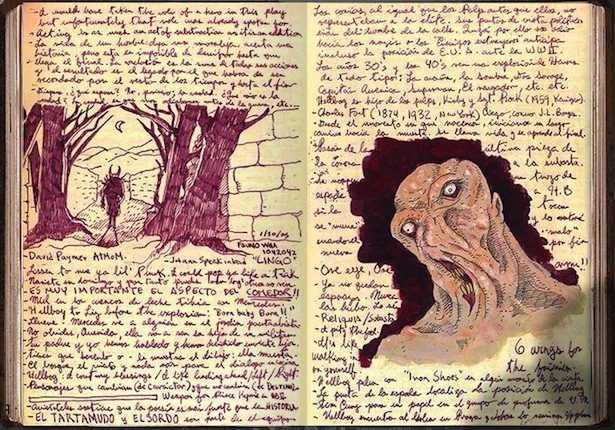 Inside Guillermo del Toro’s sketchbook