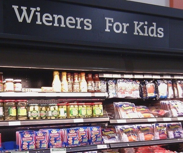 funny grocery store signs - Wieners For Kids 4 t4 Sics