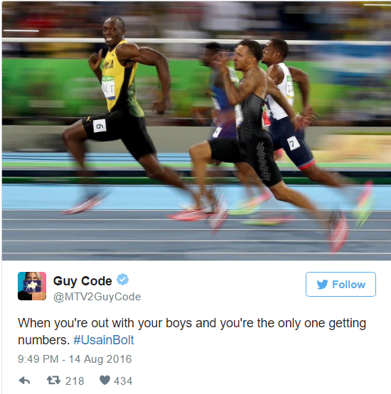 Funniest Reactions of Usain Bolt Beating Everyone With a Smile