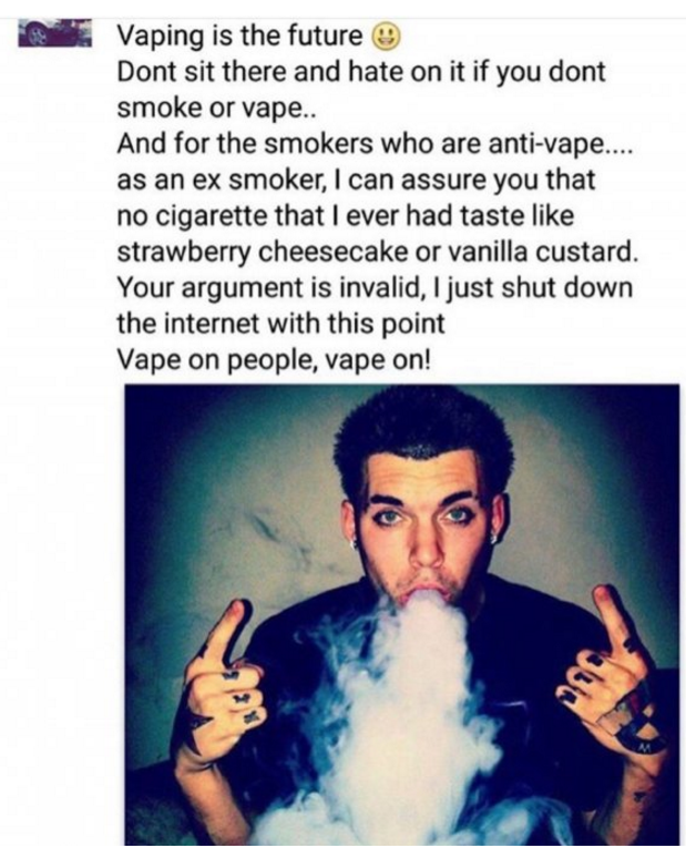 Cringey People Who Are Far Too Invested in the 'Vape Life'