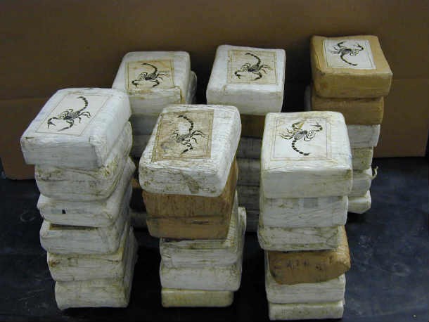 In 2008, nearly fifty thousand kilos of cocaine were seized in America during drug arrests. The wholesale street value of this amount was approximately $1.5 billion.