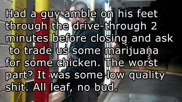 The craziest drive-thru stories ever told by fast-food employees