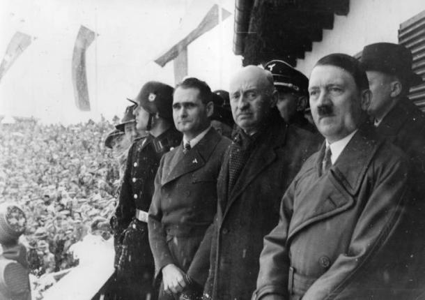 Adolf Hitler attended the 1936 Summer Olympics in Berlin, and he was very happy to see “his” German athletes winning. However, his joy turned to disgust after the Afro-American sprinter Jesse Owens won the gold medal at the 100-m dash. Upon that, Hitler furiously left the stadium, without shaking Owens´ hand.