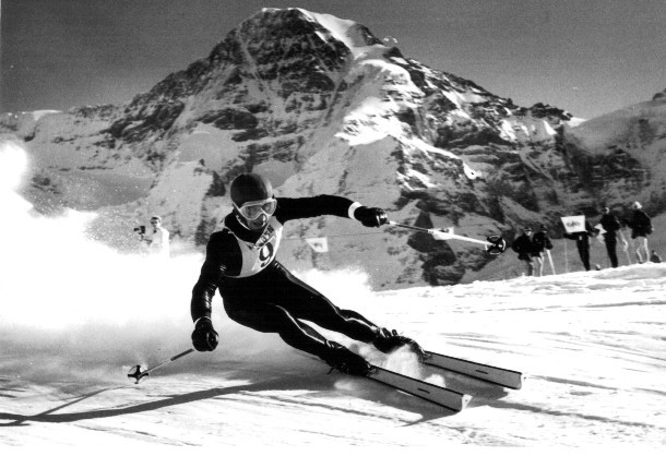 At the 1968 Winter Olympics in Grenoble, Austrian slalom skier Karl Schranz claimed a mysterious man in black crossed his path during the slalom race (that was held in poor visibility), causing him to stop. He was given a restart, posted the faster time and awarded with a gold medal. Nevertheless, when the jury reviewed the television footage later, they found out that Schranz had just missed a gate on the upper part of the first run. His repeat run time was annulled and his medal stripped.