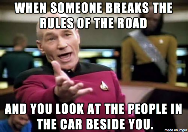 Road rage memes are the driving force behind humor