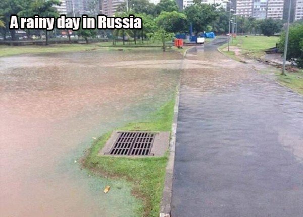 Just Another Crazy Day In Russia